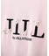 オーガニックコットンビジューロゴTシャツ