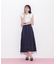 フロントジップタックスカート