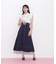 フロントジップタックスカート