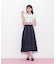 フロントジップタックスカート