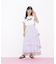 アシメプリーツティアードスカート