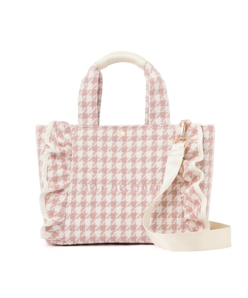 チドリツイードフリルトートバッグ｜ジルバイジルスチュアートの通販