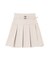 ハイウエストプリーツスカート