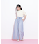 パールミニロゴパフスリーブニットトップス