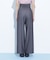 ダブルウエストワイドパンツ