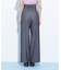 ダブルウエストワイドパンツ