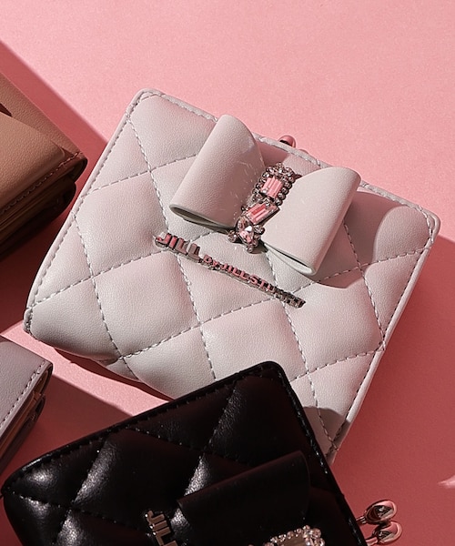 RIBBONキルトウォレット｜ジルバイジルスチュアートの通販｜&mall