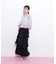 アシメティアードロングスカート
