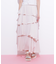 アシメティアードロングスカート