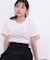 オーガニックコットン刺繍＆ホットフィットロゴTシャツ
