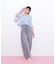 ラッフルアンサンブルセットアップブラウス
