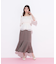 楊柳オフショルパフブラウス