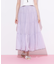 ヘムラインティアードスカート