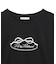 オーガニックコットンリボンフレームロゴTシャツ