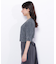 ラメフェザー半袖カーディガン