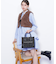 ＜WEB限定カラーあり＞ツイードショルダートート