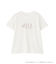 ＜マイメロディ＆クロミコラボ＞オーガニックコットン刺繍ロゴTシャツ