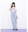 ＜マイメロディ＆クロミコラボ＞オーガニックコットン刺繍ロゴTシャツ