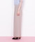 細ベルト付きワイドパンツ