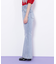 フレアデニムパンツ