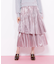 割繊ティアードスカート