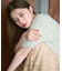ハートプレート付きフェザーニット