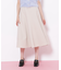 ステッチフレアスカート
