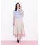 ステッチフレアスカート