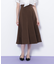 ステッチフレアスカート