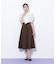 ステッチフレアスカート