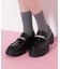 ビジュー付きカスタムローファー
