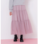 ラメチュールティアードスカート