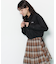 サイドリボンダブルカラーシャツ
