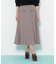ウーリッシュフラノタックフレアスカート