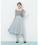 ウーリッシュフラノタックフレアスカート