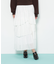 アシメティアードスカート