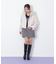 フェイクファー付ショートダッフルコート