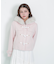 フェイクファー付ショートダッフルコート