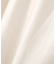 長袖ラッフルブラウス
