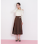 アシメリボンニット