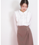 ショルダーフリルブラウス