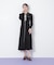 ステッチカラーニットワンピース