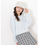 フィルムラメオフショルニット