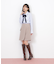 リボンタイ付シャツ