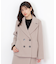 フェイクファー衿付ジャケット