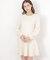 シャギーミニニットワンピース