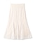 モール刺繍レースマーメイドスカート