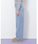 ビジュートッピングデニムパンツ