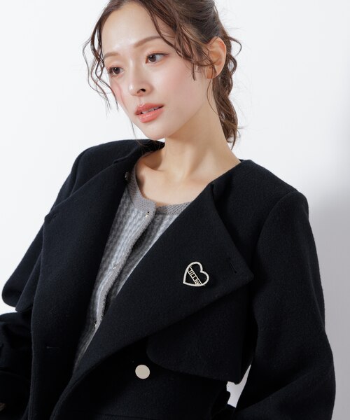 ノーカラードレストレンチコート｜ジルバイジルスチュアートの通販