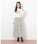 シャイニーティアードスカート
